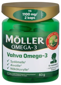 MÖLLER VAHVA OMEGA-3 70 KPL