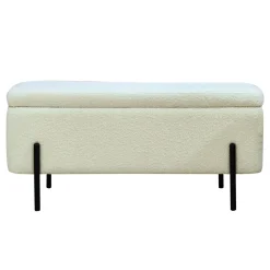 MM KODIKAS SÄILYTYSPENKKI HALI 100X40X45CM TEDDY