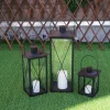 MM KODIKAS LYHTY LUMOUS 20X20X49,5CM MUSTA