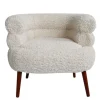 MM KODIKAS NOJATUOLI PILVI TEDDY 78X68X69CM VALKOINEN