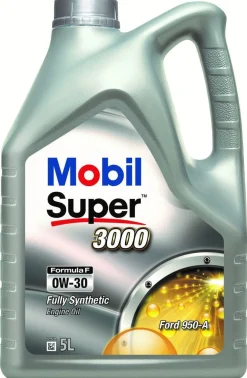 MOBIL SUPER 3000 FORMULA F 0W-30 MOOTTORIÖLJY 5 L