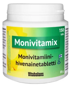 MONIVITAMIX MONIVITAMIINI- HIVENAINETABLETTI 150 KPL