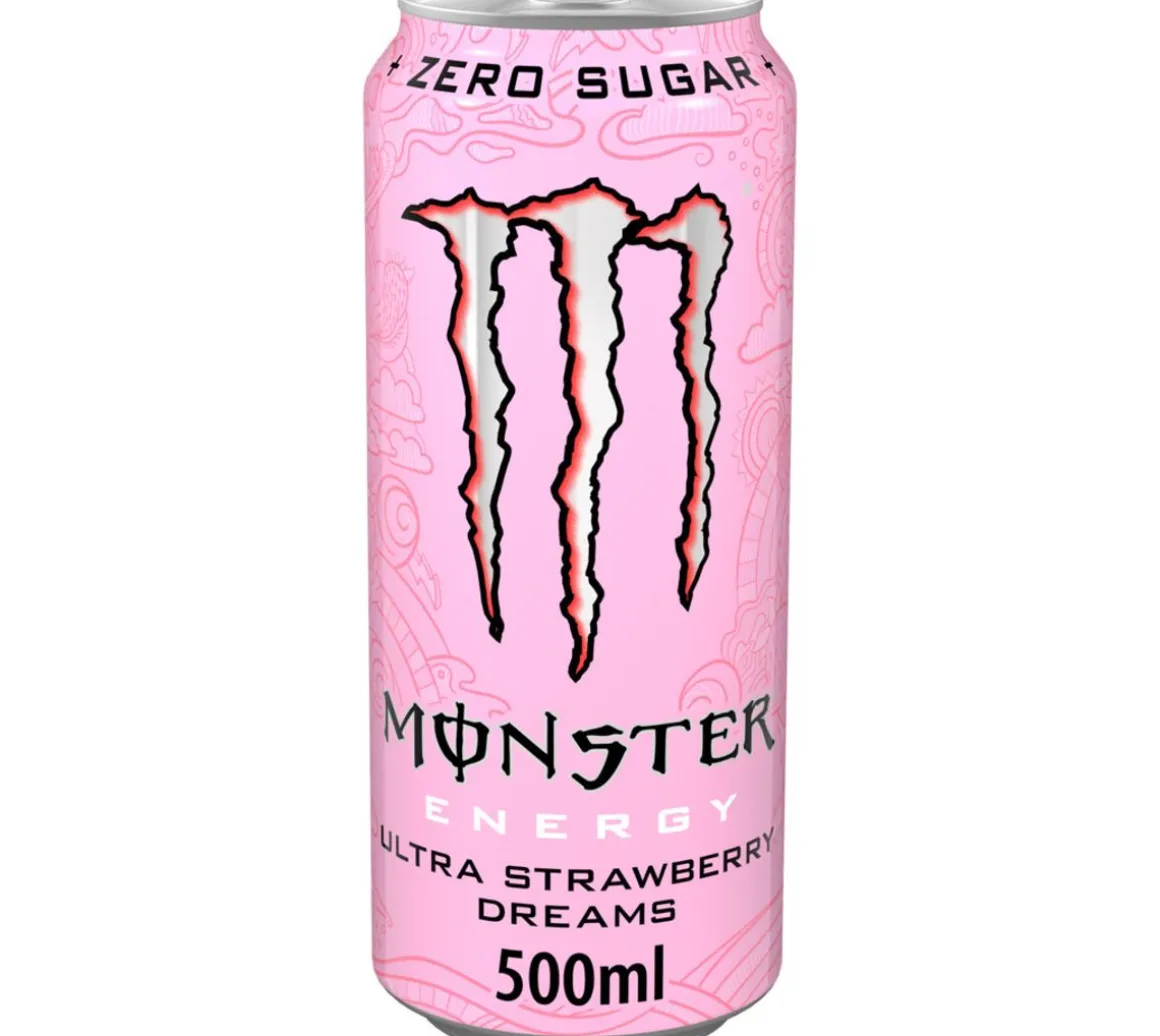 MONSTER ENERGY ULTRA STRAWBERRY DREAMS TLK 500 ML