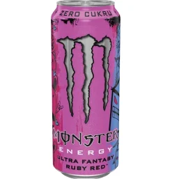 MONSTER ENERGY ULTRA FANTASY RUBY RED TLK (EU) 500 ML