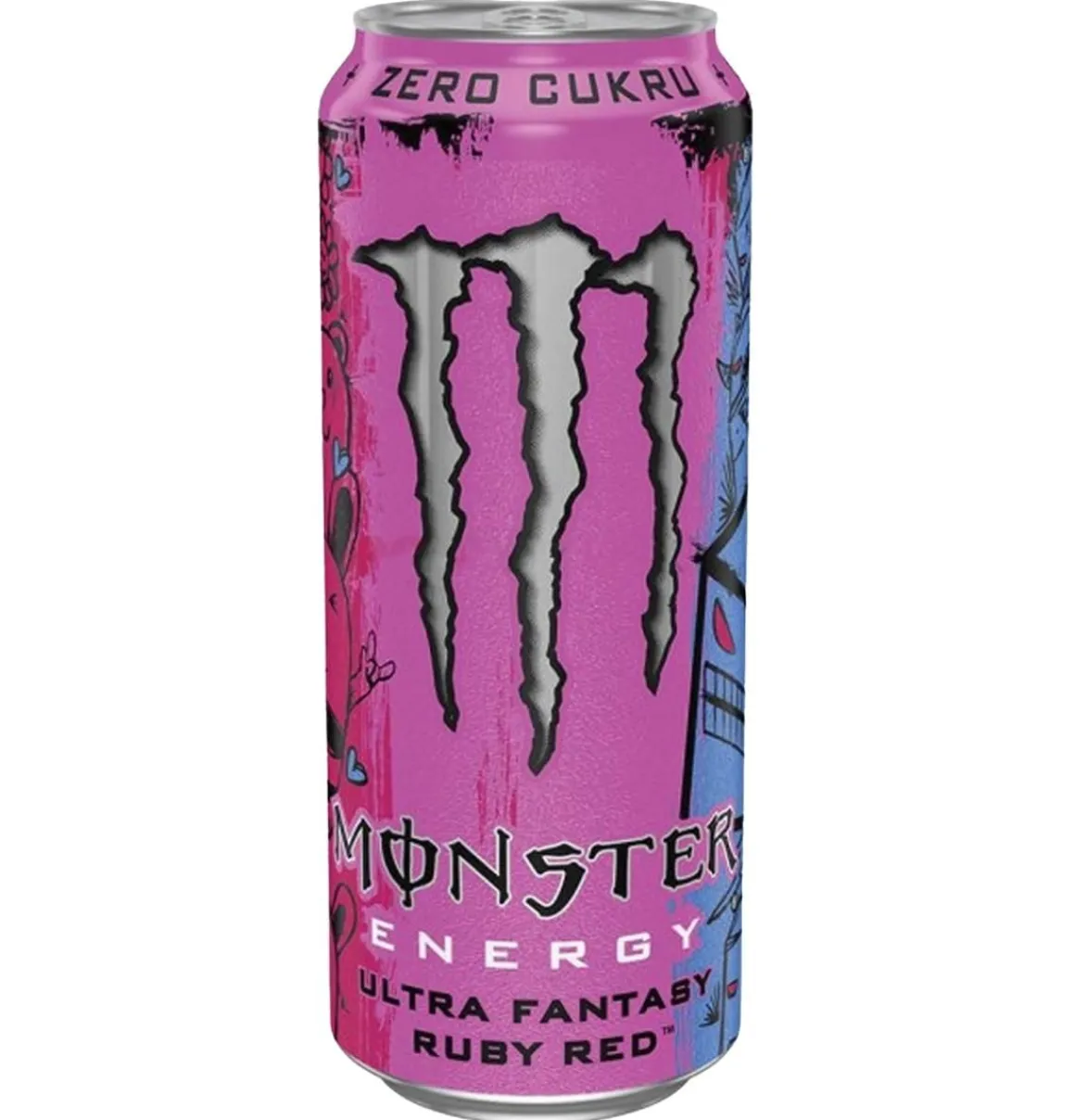 MONSTER ENERGY ULTRA FANTASY RUBY RED TLK (EU) 500 ML