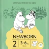 MOOMIN BABY NEWBORN TEIPPIVAIPPA 2 3-6 KG 56 KPL