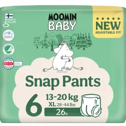 MOOMIN BABY SNAP PANTS HOUSUVAIPPA 6 -26 KPL 13-20 KG 26 KPL