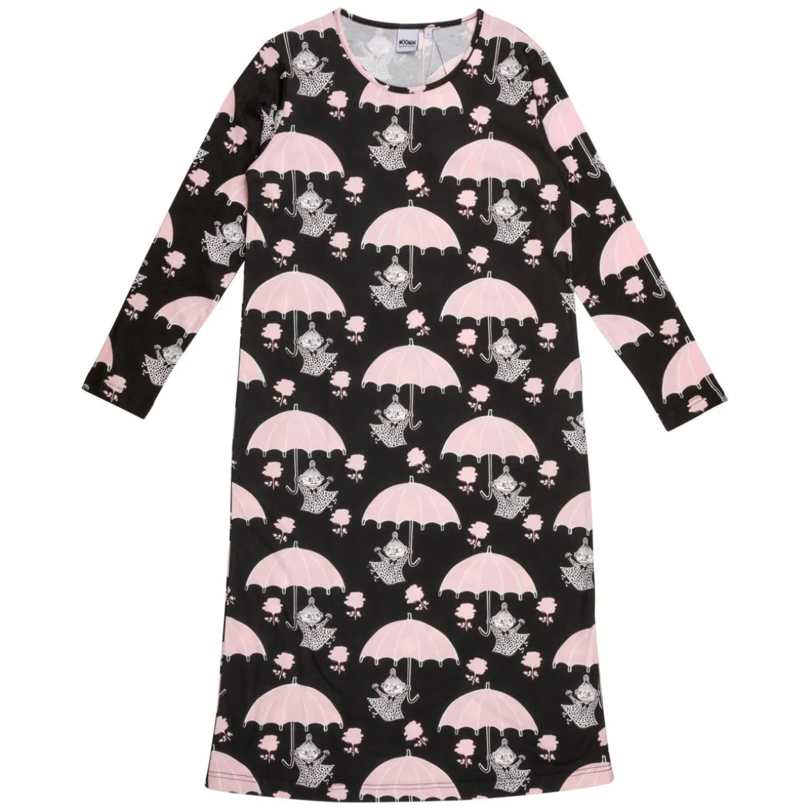 MOOMIN BY MARTINEX RUUSUMYY YÖPAITA PITKÄHIHAINEN MUSTA XXL