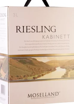 MOSELLAND RIESLING KABINETT 8% HANAPAKKAUS 3 L