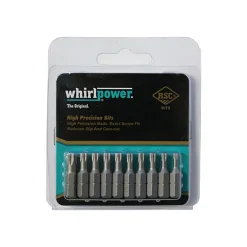 MR-TUOTE KÄRKISARJA ANTI SLIP 10 PCS 25MM TORX T10, T15, T20*3,