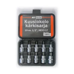 MR-TUOTE KUUSIOKOLOKÄRKISARJA 10-OS. 1/2", HEX5-19