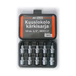 MR-TUOTE KUUSIOKOLOKÄRKISARJA 10-OS. 1/2", HEX5-19