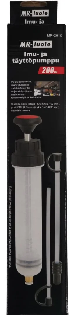 MR-TUOTE IMU- JA TÄYTTÖPUMPPU 200 ML