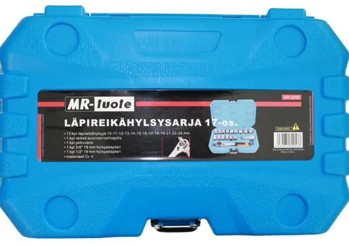 MR-TUOTE LÄPIREIKÄHYLSYSARJA 10-24 MM