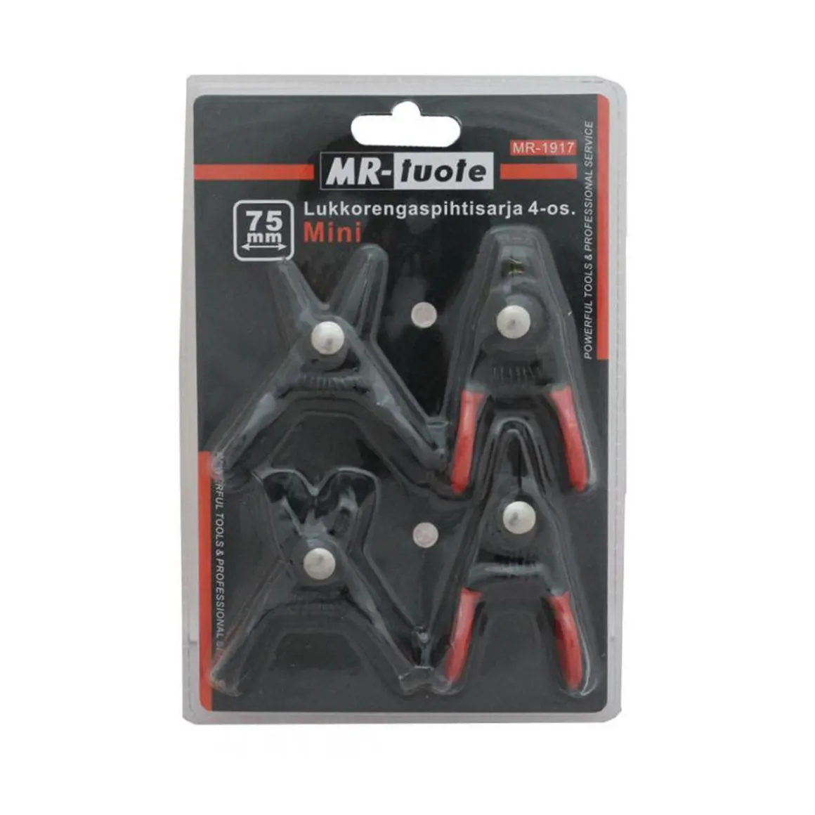 MR-TUOTE LUKKORENGASPIHTISARJA 4-OS. MINI