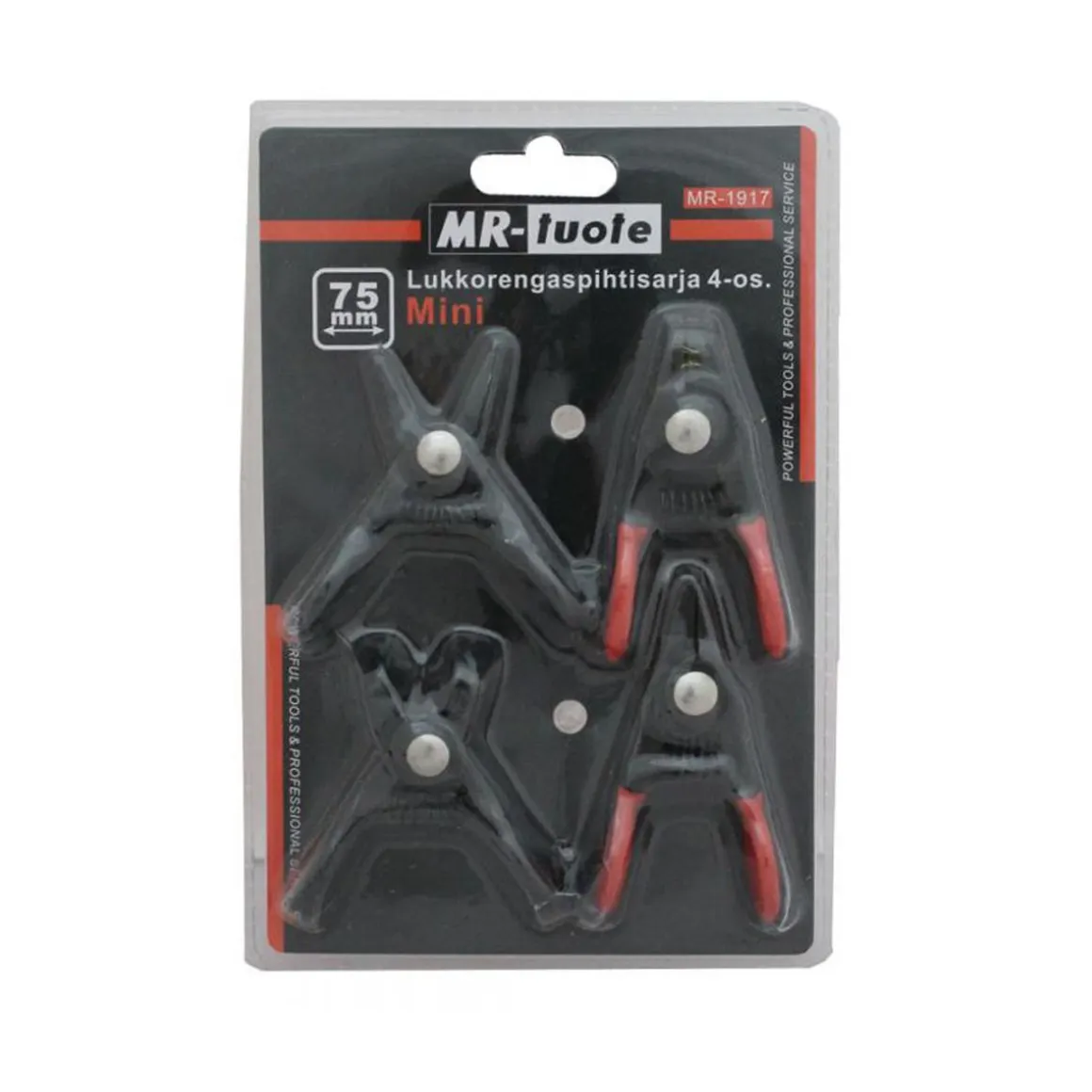 MR-TUOTE LUKKORENGASPIHTISARJA 4-OS. MINI