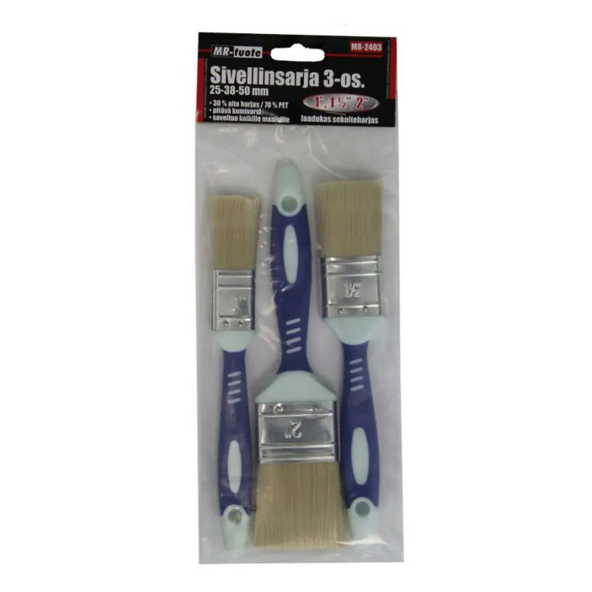 MR-TUOTE SIVELLINSARJA 3-OS. 25-38-50 MM