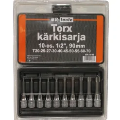 MR-TUOTE TORX AVAINSARJA 10-OS. 1/2