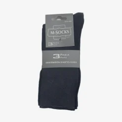 M-SOCKS DIABETESSUKAT 3 PR MUSTAT 43/46