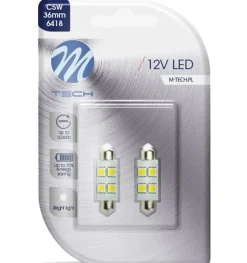 M-TECH LED BASIC PIENOISPOLTTIMO C5-C10W VALK 6K SV8.5-8 36MM