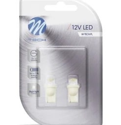 M-TECH LED BASIC PIENOISPOLTTIMO W5W VALK 6K W1.2X9.5D T10