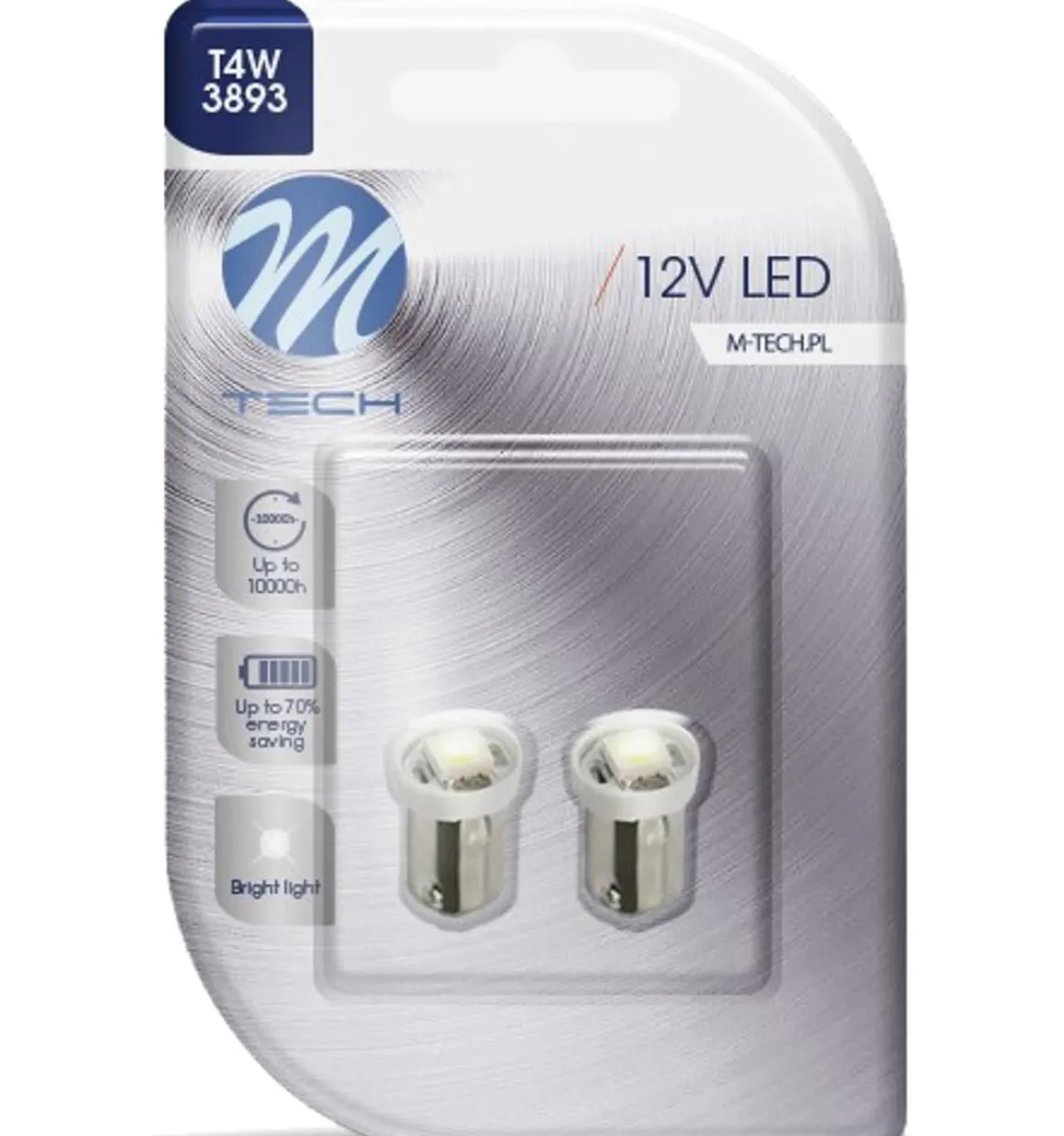 M-TECH LED BASIC PIENOISPOLTTIMO T4W VALK BA9S 0,24W