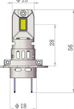 M-TECH PRO SMART H7 LED POLTTIMO