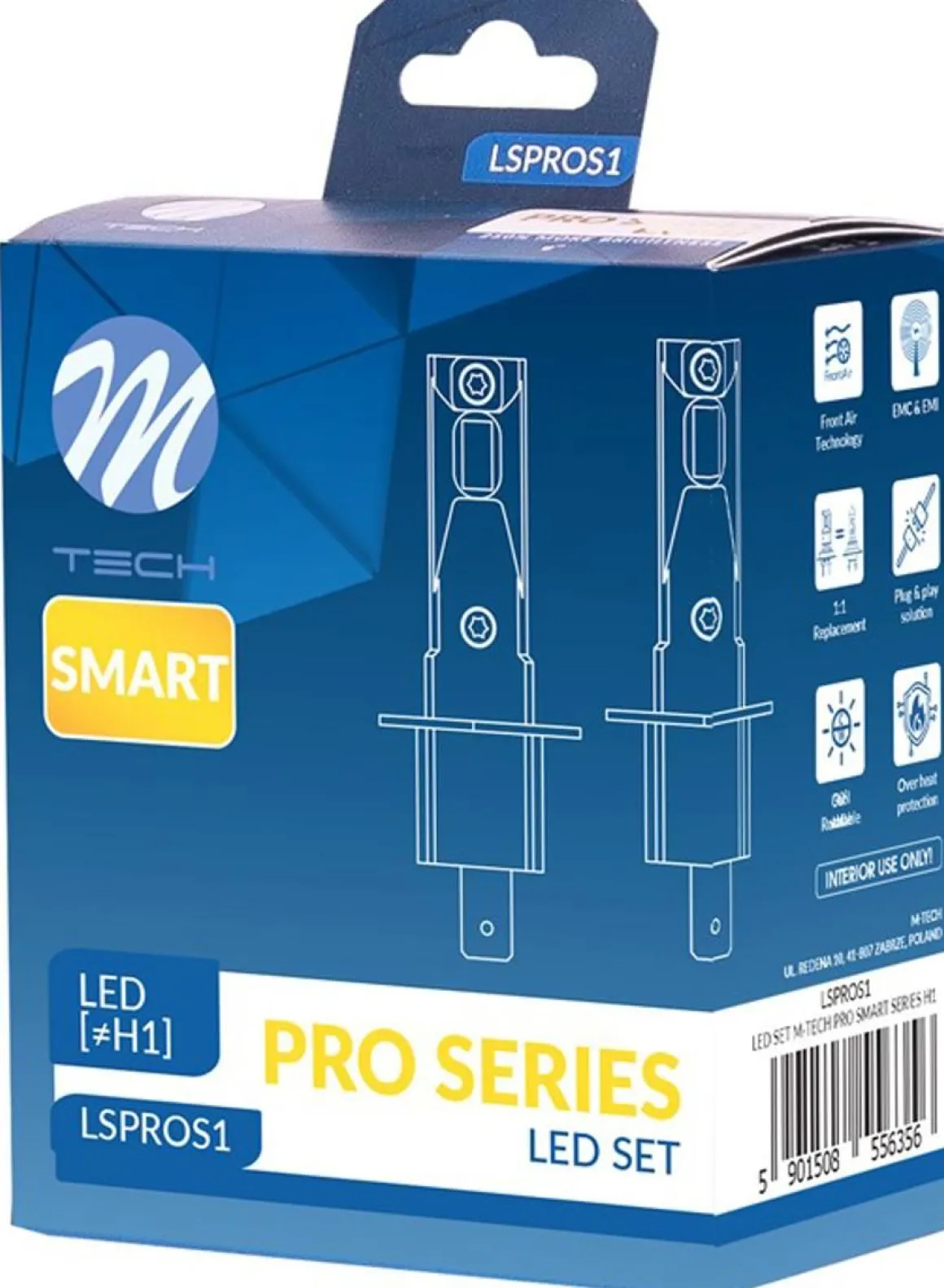 M-TECH PRO SMART H1 LED POLTTIMO