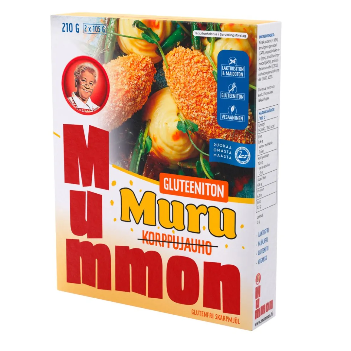 MUMMON MURU GLUTEENITON 210 G