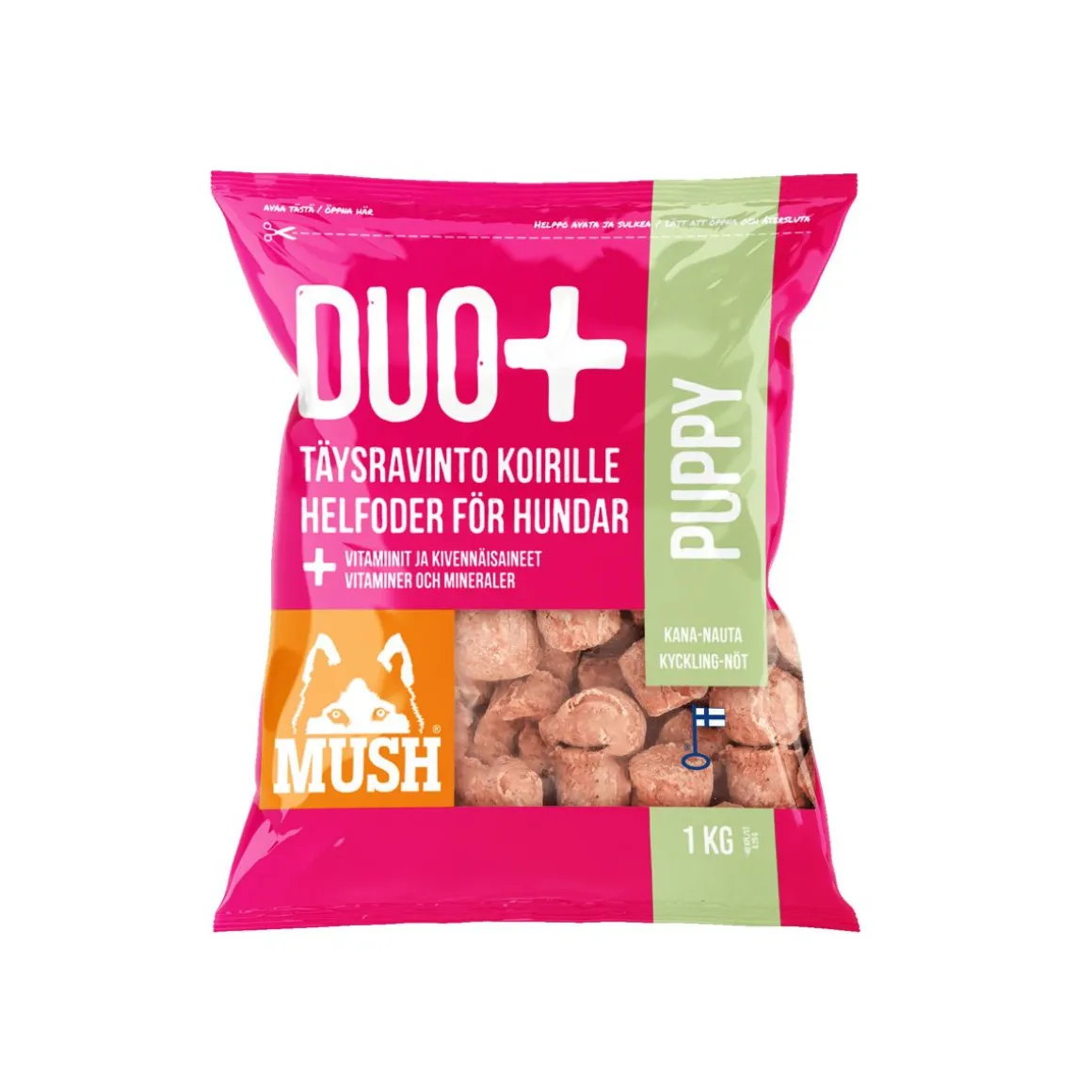 MUSH DUO+ PUPPY KANA-NAUTA 1KG