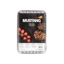 MUSTANG GRILLAUSALUSTA 4 KPL ALUMIINI