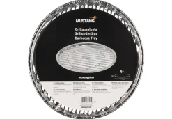 MUSTANG GRILLAUSALUSTA PYÖREÄ 4 KPL ALUMIINI