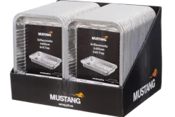MUSTANG GRILLIVUOKA 31X21 CM 12 KPL ALUMIINI DISPLAY