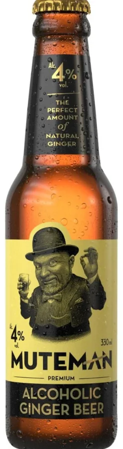 MUTEMAN GINGER BEER 4% KLP 330 ML