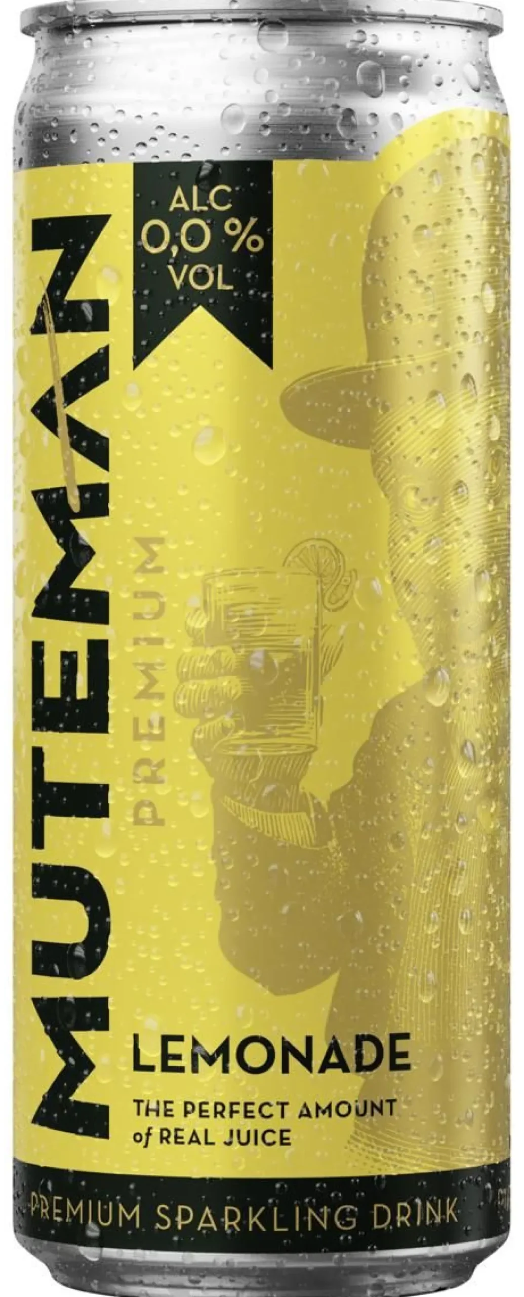 MUTEMAN PREMIUM 0% LEMONADE TLK 330 ML