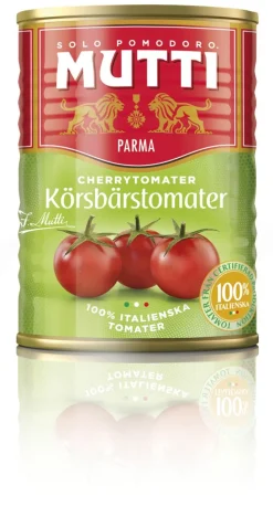 MUTTI KOKONAINEN KUORITTU KIRSIKKATOMAATTI 400 G