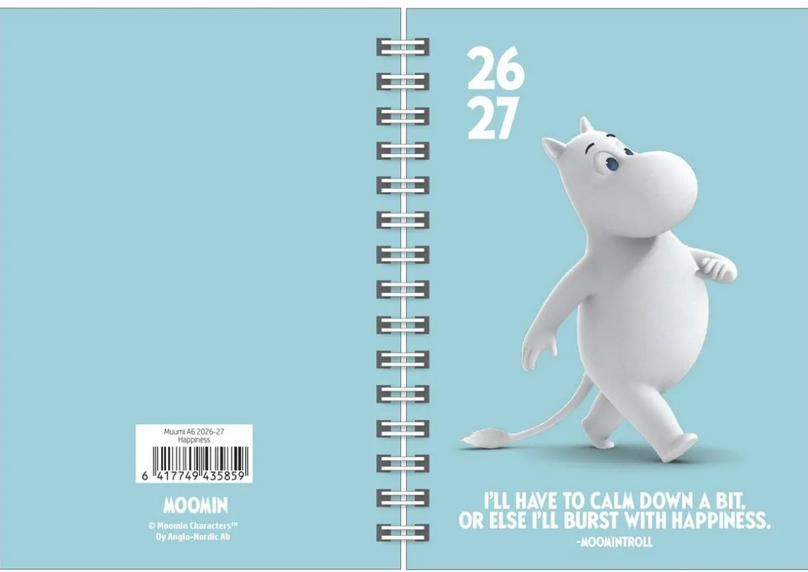 MUUMI KOULUKALENTERI 26-27 A6 12KK MUUMIPEIKKO