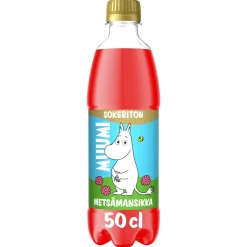 MUUMI METSÄMANSIKKA SOKERITON KMP 500 ML