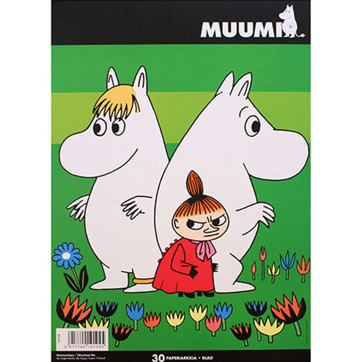 MUUMI MUUMI PIIRUSTUSPAPERI A4