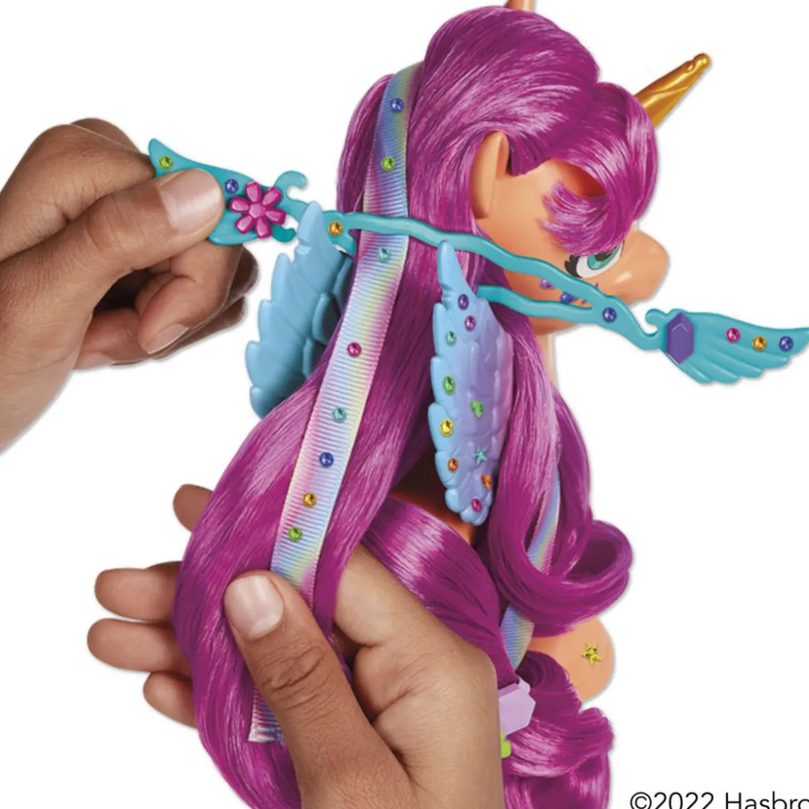 MY LITTLE PONY PONI SUNNY HIUSLEIKKISETTI