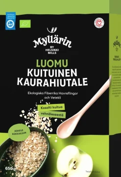 MYLLÄRIN KAURAHIUTALE LUOMU LESEINE 650 G