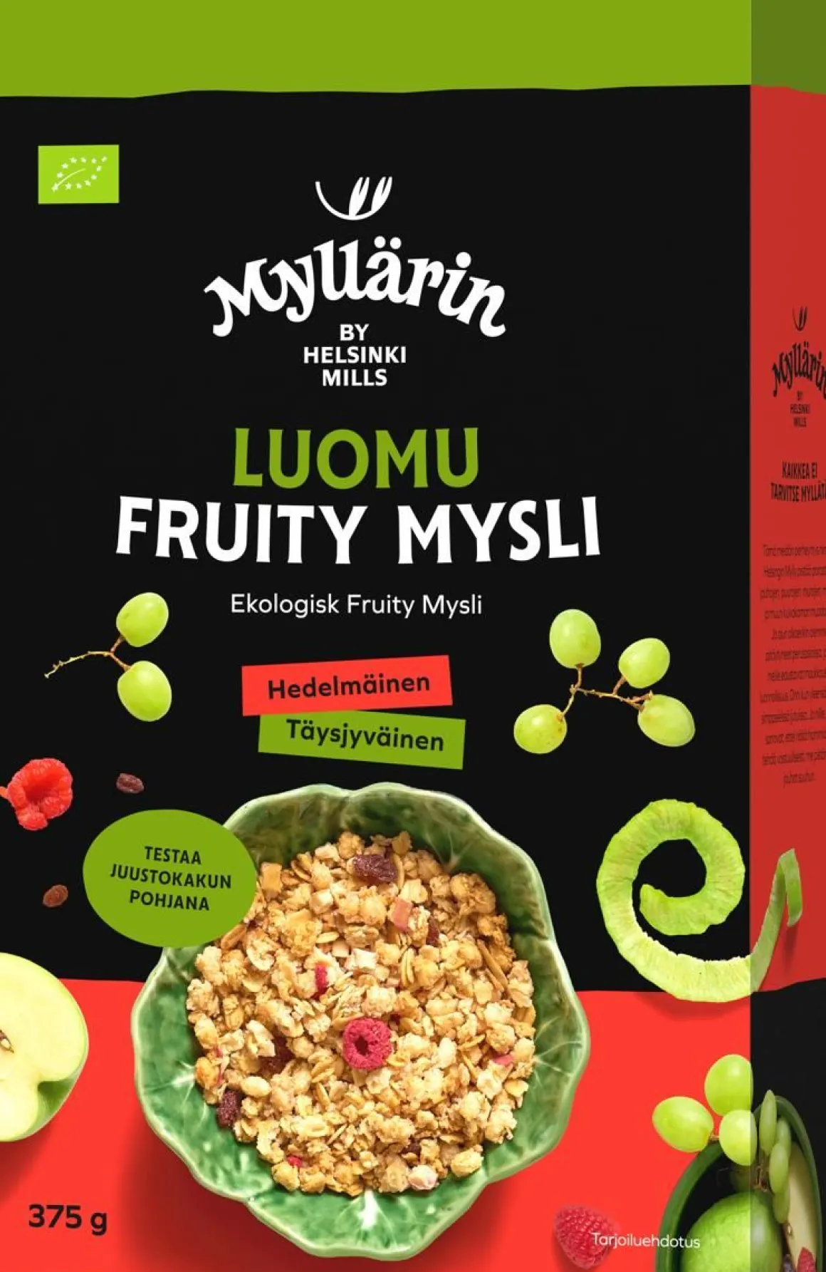 MYLLÄRIN MYSLI FRUITY LUOMU 375 G