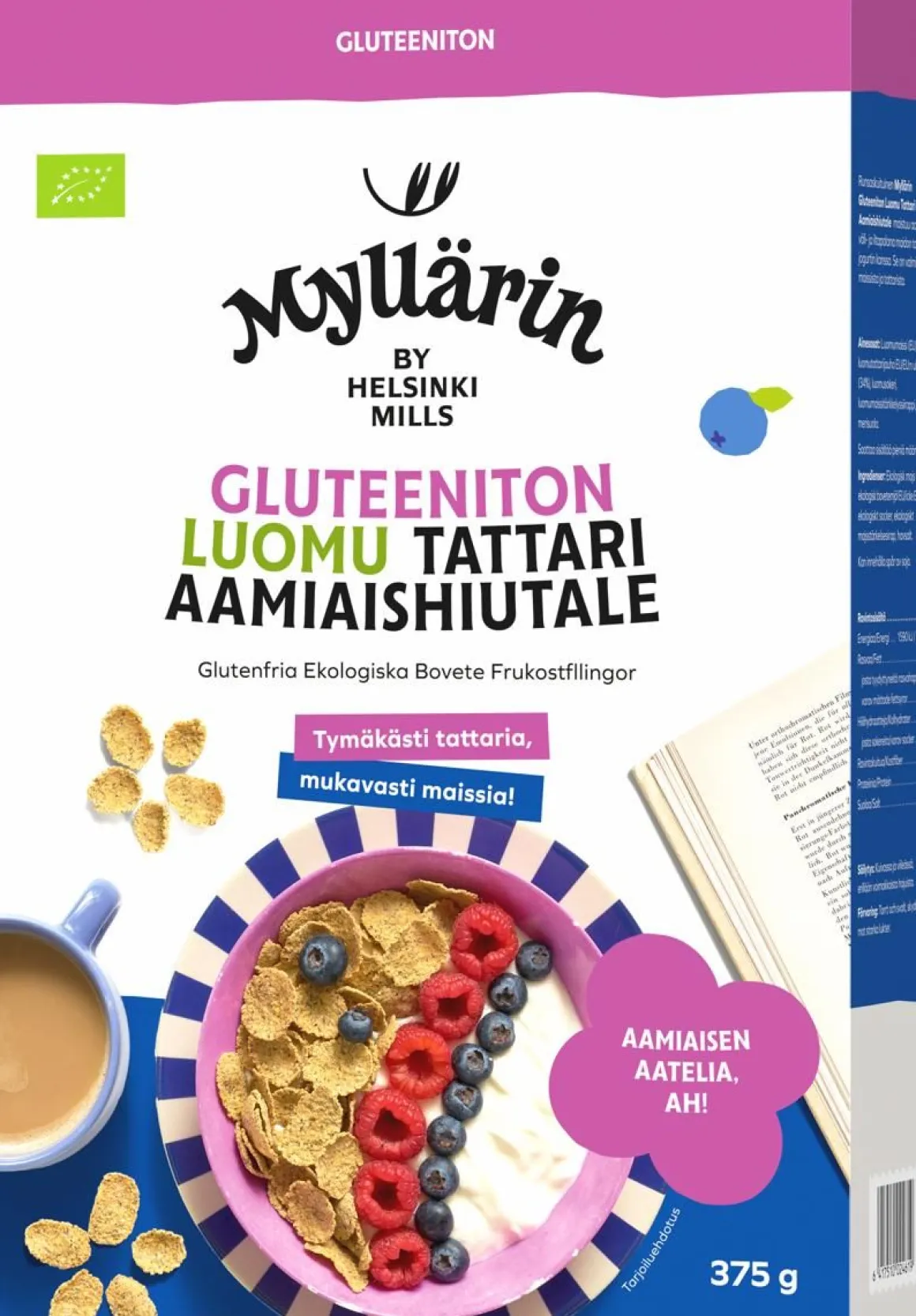 MYLLÄRIN TATTARIHIUTALE LUOMU GTON 375 G