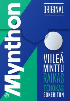 MYNTHON VIILEÄ MINTTU SOKTON KURKKUPASTILLI 85 G