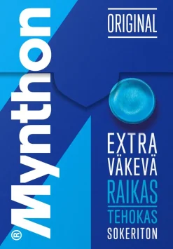 MYNTHON VÄKEVÄ SOKTON KURKKUPASTILLI 85 G