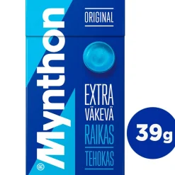 MYNTHON EXTRA VÄKEVÄ KURKKUPASTILLI 39 G