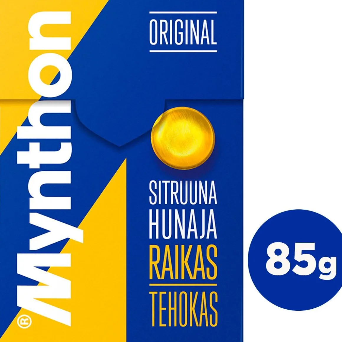 MYNTHON PASTILLI SITRUUNA-HUNAJA 85 G