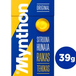 MYNTHON SITRUUNA-HUNAJA KURKKUPASTILLI 39 G