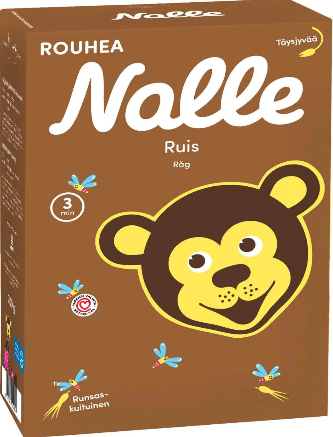 NALLE TÄYSJYVÄRUIS HIUTALEET 700 G