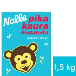 NALLE AAMUNHYVÄ PIKAKAURAHIUTALEET 1,5 KG